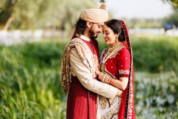 Cambridge Marina Asian wedding portrait